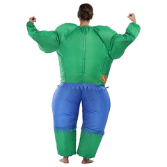 Adult Inflatable Hulk Fancy Dress Costume Halloween Muscle Inflatable Costumes - INSWEAR