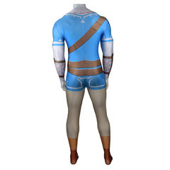 Game The Legend of Zelda: Breath of the Wild Link Cosplay Costume 3D Printed Adult Bodysuit Uniform - INSWEAR
