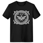The Legend of Zelda Logo Men's Short Sleeve Shirts T Shirts Tees - INSWEAR