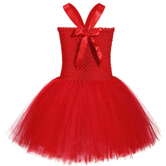 Girls Cookie Monster Dress Costume Halloween Party Tulle Tutu Dress Up - INSWEAR