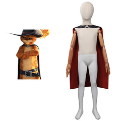 Adult Puss in Boots: The Last Wish Cosplay Cloak Costume Outfits Halloween Carnival Party Suit - INSWEAR