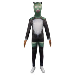 Puss in Boots: The Last Wish - Kitty Kids Cosplay Costume Jumpsuit Halloween Carnival Suit