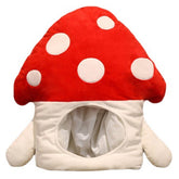 Mushroom Cosplay Plush Hat headgear Halloween Carnival Party Disguise Costume Accessories
