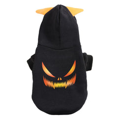 Halloween Pet Cat Dog Dress Up Costume Pumpkin Hooded Outfit Costume Puppy Cat Party Clothes - INSWEAR