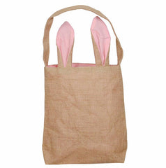 Easter Bunny Bag for Egg Hunts Easter Basket Tote Handbag - INSWEAR