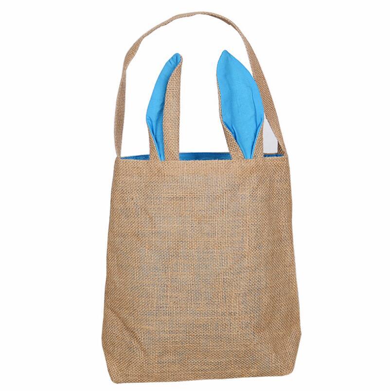 Easter Bunny Bag for Egg Hunts Easter Basket Tote Handbag - INSWEAR