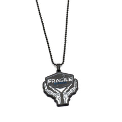 Death Stranding Keychain Metal Fragile Express Necklace Alloy Keyring Pendant - INSWEAR