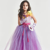 2023 Movie Wish Asha Kids Girls Cosplay Dress Halloween Carnival Costume