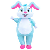 2024 Easter Bunny Rabbit Inflatable Clothing Fancy Party Halloween Carnival Suit Cosplay Costume