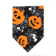 2PCs Pet Bandanas Scarf Adjustable Collar Saliva Towel for Dogs Cats Halloween Christmas Pet Accessories - INSWEAR