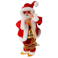 Christmas Electric Climb Beads Santa Claus Hanging Decorations For Home Tree Ornaments Decor Xmas Kids Gifts - INSWEAR