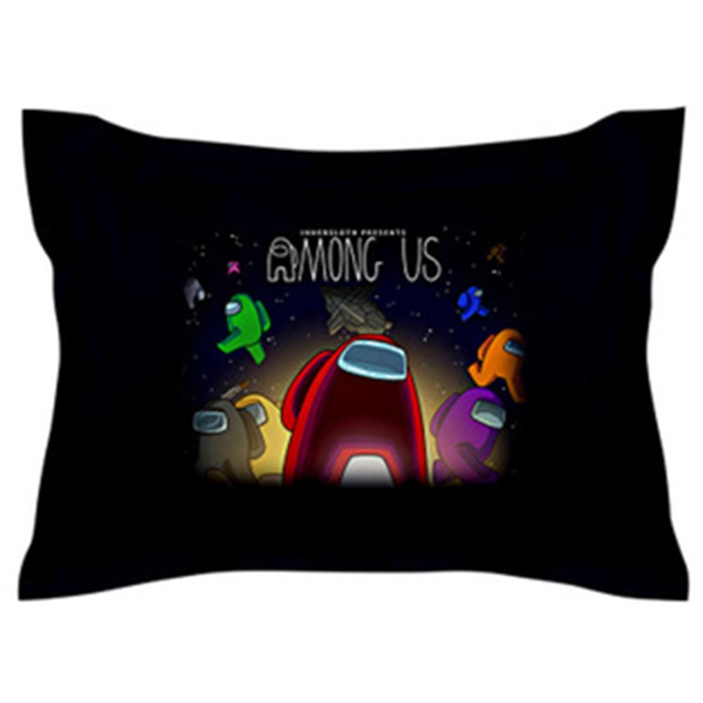2pcs Among Us Bed Pillow Cover Decor Unique Pillows Case Rectangle Pillow for Sofa Couch Bed Home Decoration - INSWEAR
