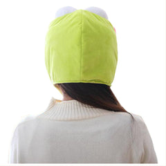 Novelty Funny Frog Hat Headgear Head Cover Animal Plush Cap Halloween Costume Party Photo Props - INSWEAR
