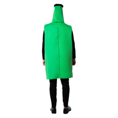 Adult Beer Bottle Cosplay Costume Funny Perfomace Costume Outfits Halloween Carnival Suit - INSWEAR