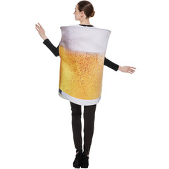 Adult Beer Cup Cosplay Costume Perfomace Costume Outfits Halloween Carnival Suit - INSWEAR
