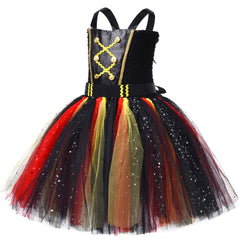 Pirate Cosplay Costume Kids Girls Tutu Dress Outfits Halloween Carnival Party Suit