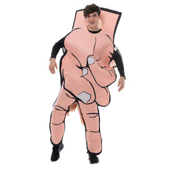 Adult Scissor Hand Cosplay Costume Funny Perfomace Costume Outfits Halloween Carnival Suit - INSWEAR