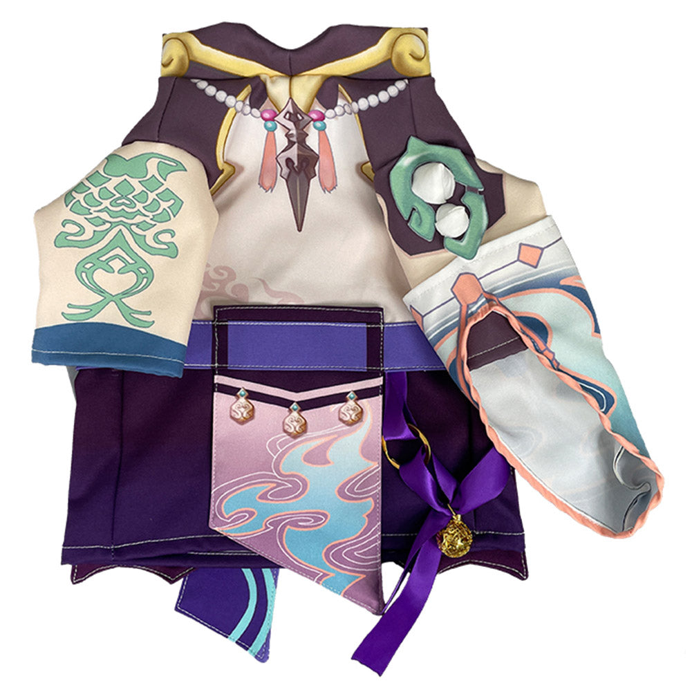 Game Genshin Impact Xiao Cosplay Cute Little Cat Clothes Coat Costume Take Photo Props Dog Pet Supplies - INSWEAR