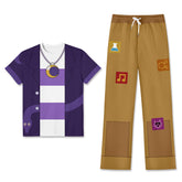 The Owl House Season 3 Luz Noceda Cosplay T-Shirt Pants Set Halloween Carnival Party Disguise Suit