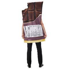 Adult Peanut Butter Chocolate Bars Cosplay Costume Funny Perfomace Costume Outfits Halloween Carnival Suit - INSWEAR