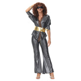 Hippie Costumes Women Carnival Halloween Party Vintage Retro 1970s Disco Clothing Suit Rock Hippies Cosplay Outfits
