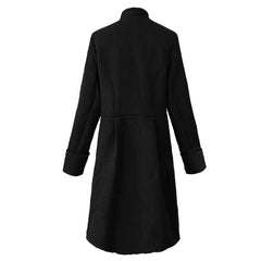 Medieval Vintage Standing Collar Jacquard Jacket Cosplay Costume Halloween Carnival Party Disguise Suit