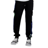 JoJo‘s Bizarre Adventure Jolyne Cujoh Cosplay Pants 3D Print Pocket Cargo Casual Loose Trousers