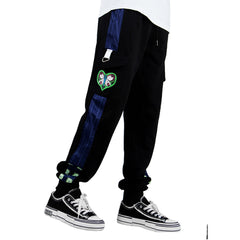 JoJo‘s Bizarre Adventure Jolyne Cujoh Cosplay Pants 3D Print Pocket Cargo Casual Loose Trousers