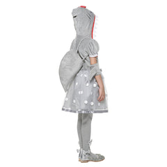Halloween Kids Girls Shark Dress Halloween Carnival Costume Dress Up - INSWEAR