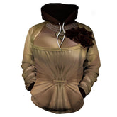 Unisex Resident Evil Village Hoodies Alcina Dimitrescu Cosplay Hooded Sweatshirt Casual Pullover Hoodie - INSWEAR