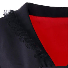 Women Winter Coat Back Lace Up High Low Women Outerwear Coats Fashion V-Neck Long Ladies Tops Overcoat - INSWEAR