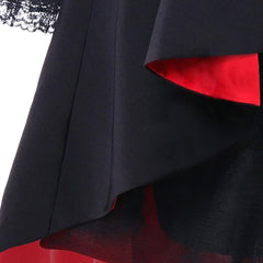 Women Winter Coat Back Lace Up High Low Women Outerwear Coats Fashion V-Neck Long Ladies Tops Overcoat - INSWEAR