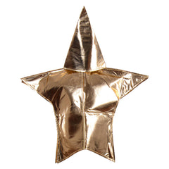 Children Shiny Gold Star Costumes Fancy Dress Christmas Halloween Cosplay Outfit - INSWEAR