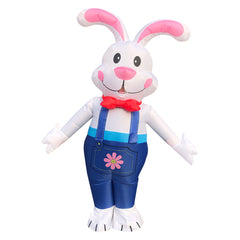 Adult Easter Rabbit Inflatable Costume Halloween Christmas Party Jumpsuit Annual Meeting Performance Dress - INSWEAR