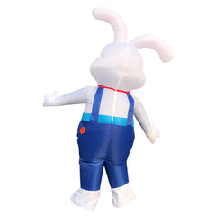 Adult Easter Rabbit Inflatable Costume Halloween Christmas Party Jumpsuit Annual Meeting Performance Dress - INSWEAR