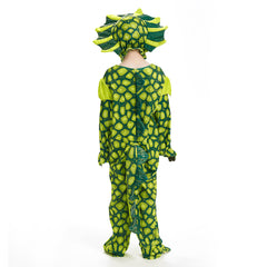 Halloween Boys Dinosaur Cosplay Costume Triceratops Plush Costume - INSWEAR