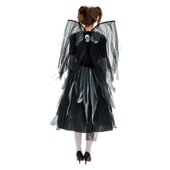 Halloween Women Devil Skull Angel Cosplay Fancy Performance Costume - INSWEAR