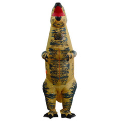 Kids Adult Dinosaur Inflatable Costume Stegosaurus Blow up Costume Fancy Dress Halloween Game Cosplay Costume - INSWEAR