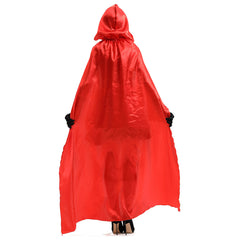 Women's Halloween Sexy Cloak Dress Queen Costume Red Riding Hood Cosplay Costume - INSWEAR