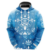 Unisex Game The Legend of Zelda Hoodies Power Printed Hooded Sweatshirt Casual Streetwear Hoodie - INSWEAR