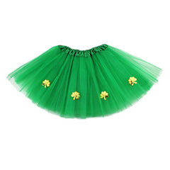 Adult Women St. Patrick's Day Tutu Dress Halloween Carnival Dress Costumes Outfits - INSWEAR