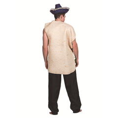Halloween Men Lightweight Mexican Taco Fancy Cosplay Costume - INSWEAR