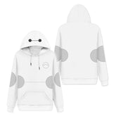 Unisex Big Hero 6 Hoodies Baymax Cosplay Hooded Sweatshirt Casual Streetwear Pullover Hoodie - INSWEAR