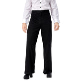 Men's 70s Vintage Disco Flared Pants Bell Bottom Trousers - INSWEAR
