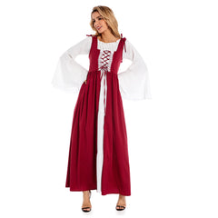 Women's Halloween Cosplay Costume Renaissance Medieval Dress - INSWEAR