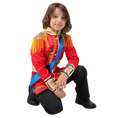 Boys Kids Royal British King Prince Fancy Dress For Children Halloween Prince Cosplay Costume - INSWEAR