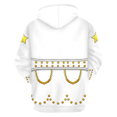 Unisex Anime ONE PIECE FILM RED Hoodies Jinbe Cosplay Hooded Sweatshirt Casual Streetwear Hoodie - INSWEAR