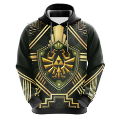 Unisex Game The Legend of Zelda Printed Hoodies Cartoon Harajuku Sweatshirt Pullover Graphic Hoody - INSWEAR