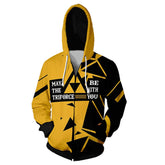 Unisex The Legend of Zelda Hoodie Cosplay Hooded Zip Up Sweatshirt Cosplay Costume - INSWEAR