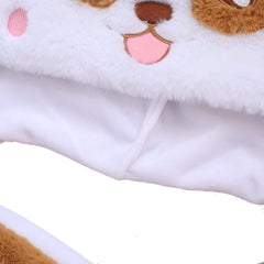 Funny Plush Corgi Hat Cap Party Gift Halloween Christmas Novelty Party Dress up Cosplay - INSWEAR
